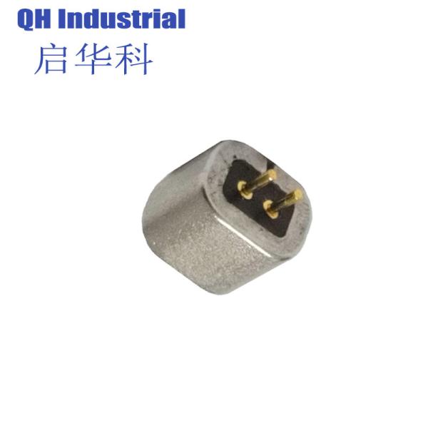 2Pin Swp Spring Pcba Right Angle Type Pogo Pin Magnetic Pogo Pin Large Led Double-Head Contact Pin Pogo Pin Cable