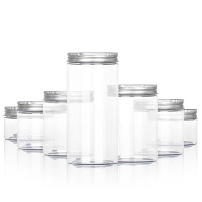 Capacidade 8oz Leakproof mal ventilada do recipiente de creme vazio transparente