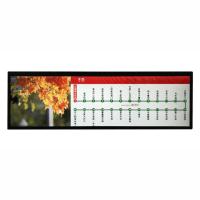 Vehículo Ultra Wide 36,6' 37' 28' Autobús reproductor de publicidad LCD con cable LAN WIFI 4G