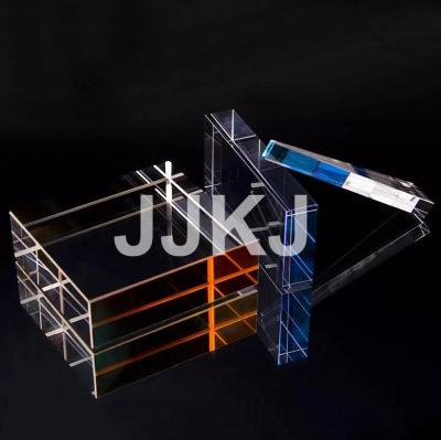 LPL Sapphire Glass Window Light Guide Bloco Prisma Para Instrumento de Beleza a Laser