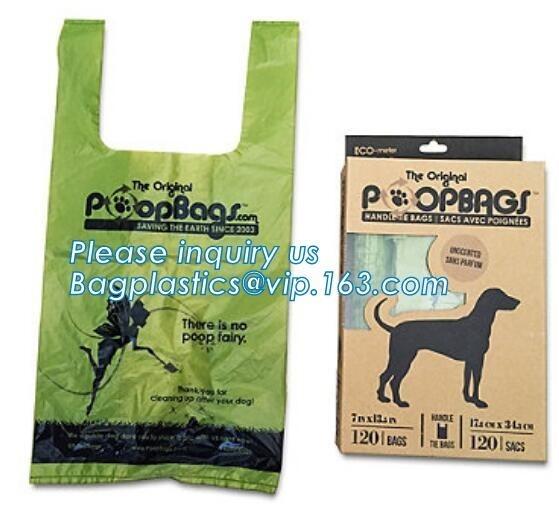 Shopping Biodegradable Compost Bags Food Packaging Supermarkt Disposable