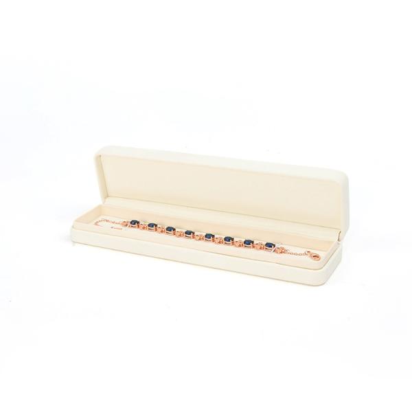 Handmade Square White Leather Jewellery Packaging Box Custom Luxury Big Jewelry Set Box For Necklace Bracelet Earrings Ring Packaging