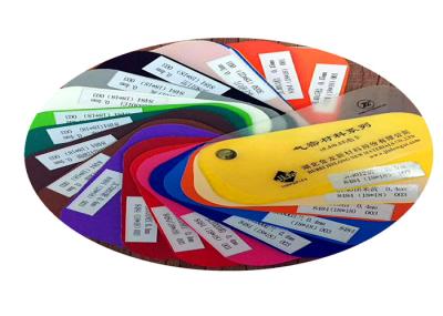 estrutura laminada PVC da membrana 1050gsm, encerado elástico do PVC da cor branca