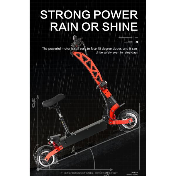 Fast Selling 5600W Scooter Max Speed 85KM/H Scooters for Adult in orange black color