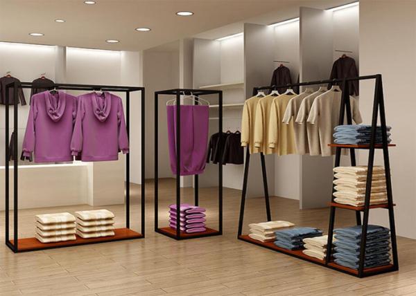Women's Clothing Shop Apparel Display Stands For Shopping Mall / Chain Store