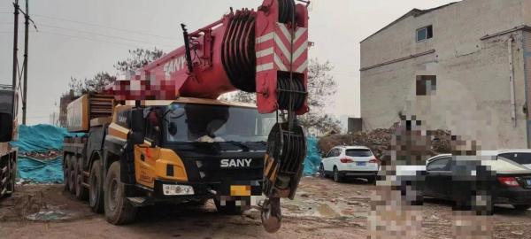STC1000S 5 Shaft Number S 100 Tons Large Truck Crane Mobile Crane Produced From 2017
