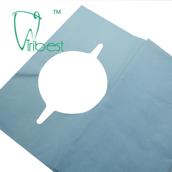 40x60cm Disposable Dental Bibs With Hole