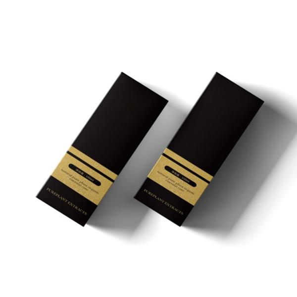 Caja de papel de la botella de aceite esencial que empaqueta para el tamaño de los cosméticos modificado para requisitos particulares