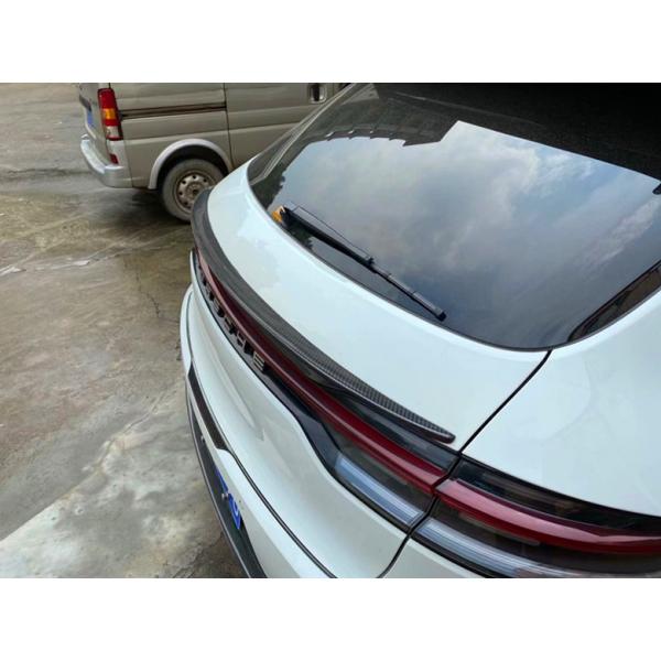 Kit de fibra de carbono de alta calidad Kit de cuerpo de Macan para Macan delantera y trasera faldas de lado spoiler cuerpo ancho