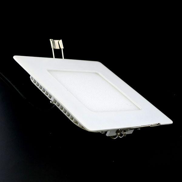 6W Square LED Panels Lighting HighPower Downlight Lamp CeilingBulb White Light AC 85V-265V