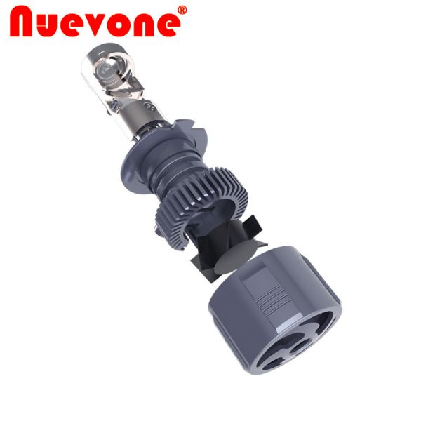 Aluminum H7 H11 Mini Projector Lens Headlight 9005 9006 40W 12000lm Low Beam