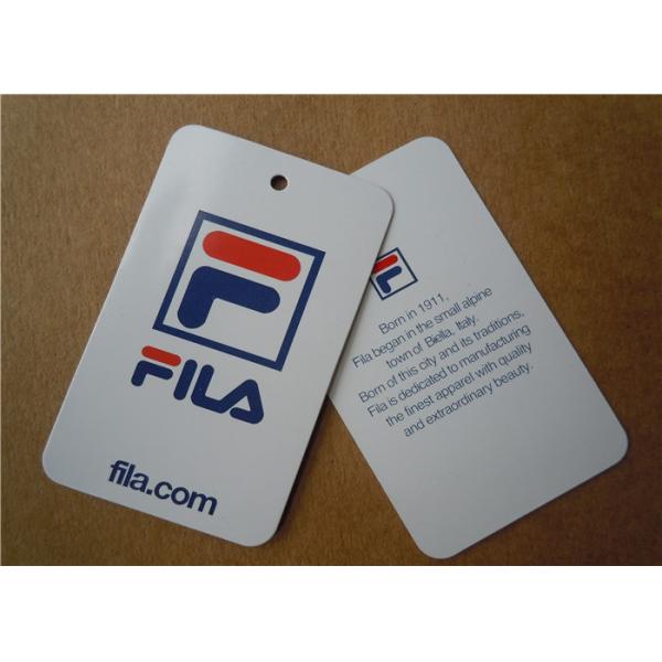 Белый вид одежды бирок/бумаги тавра одежды маркирует для одежды