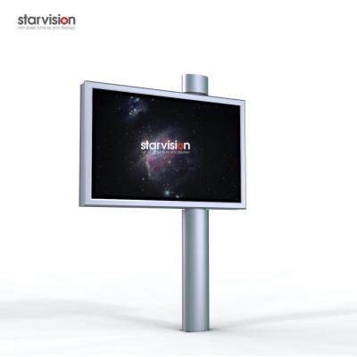 5mm tempered glass LED City light Boards Pole mount IP55 waterproof
