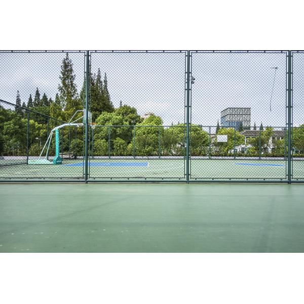 Настил баскетбольной площадки Fadeless настила спорт PU дружественный к Эко на открытом воздухе