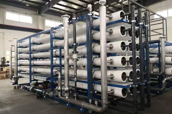 Industrial Reverse Osmosis Unit Two Stage RO System Real Time Monitoring
