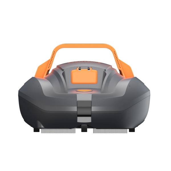 Robot de nettoyage de piscine 100 minutes puissante aspiration à double moteur automatique de stationnement aspirateur de piscine