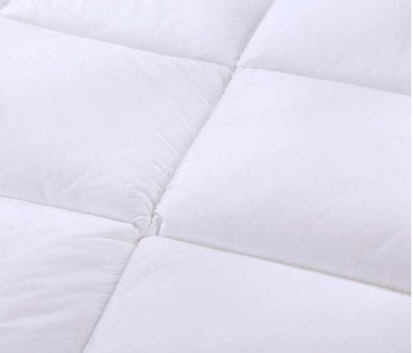 White Goose Down Luxury Hotel Quilts High Durability For Home