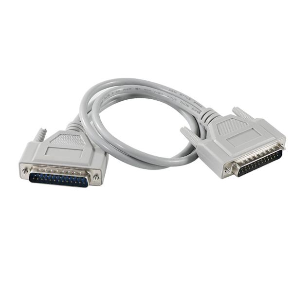 DB-25 Male to Male Serial Cable RS-232 Parallel Printer 1ft 2ft 5ft