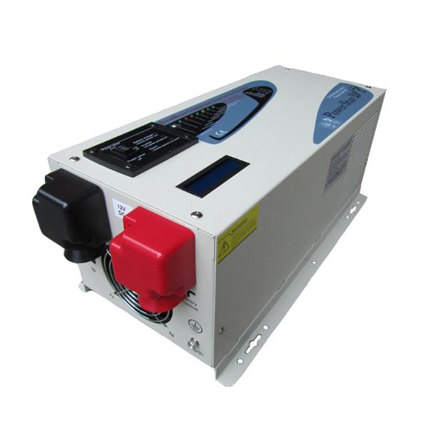 2000W 24V 220V 50/60hz LCD display solar power inverter with charger