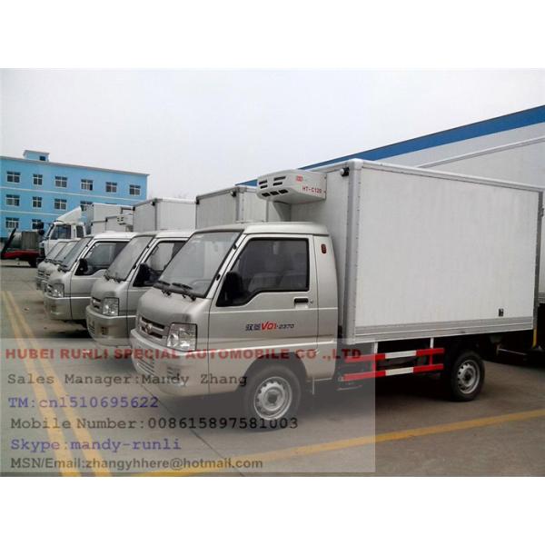 4x2 Furgoneta refrigerada Furgoneta de entrega refrigerada Euro 3 LHD o RHD opcional
