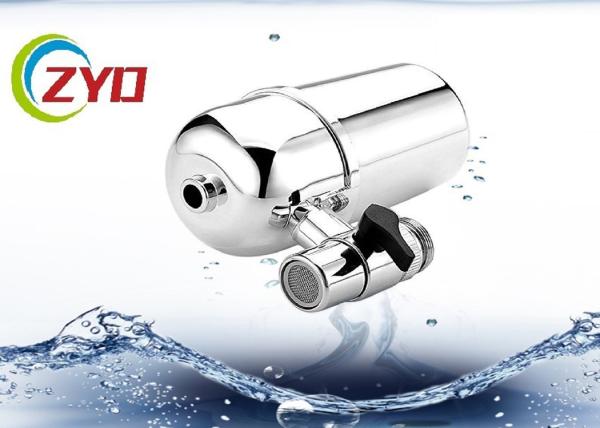 Reliable Faucet Water Purifier System Chrome Plated ABS Plastic Shell