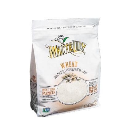 Standing Up Printed moisture proof Kraft zipper coffee food vacuum bag for Food Packing