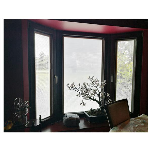 Застекленное двойником алюминиевое окно смычка для сопротивления урагана балкона угла сада