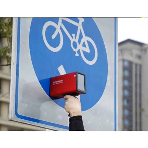 Medidor retrorreflector de alta precisión de visibilidad para señales de tráfico