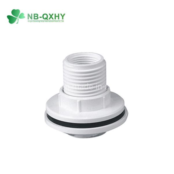 BS Standard PVC Pipe Fitting UPVC Female Thread Elbow with Plate Liquid Medium Approved