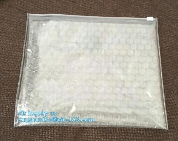 Mailer Slider Air k Bubble Bag, Air Bubble Slider Bag/Big Discount 3 Side Seal k Bubble Bag, slider zipper b