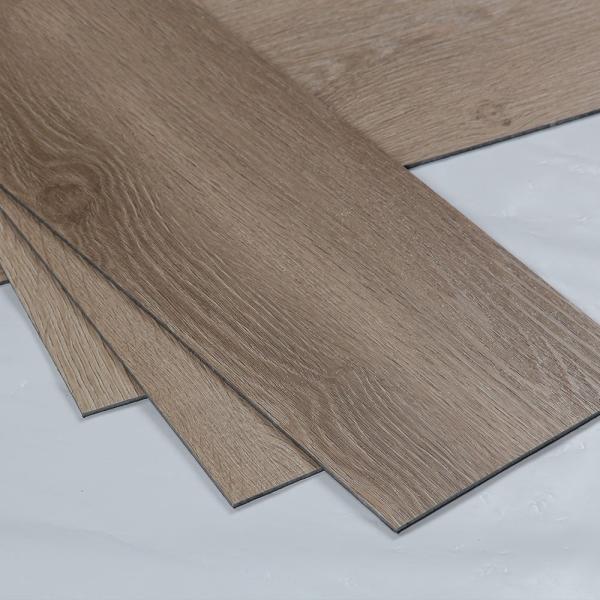 Oem Rigid Luxury Spc Vinyl Flooring 4mm 5mm 6mm Impermeável Clique Lock Comercial