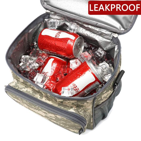 Thermal Lunch Bag Cooler with Should Strap for Work School Picnic
