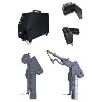 Máquina portátil de un solo motor de 3 en 1 con pantalla táctil para soldar, cortar y limpiar