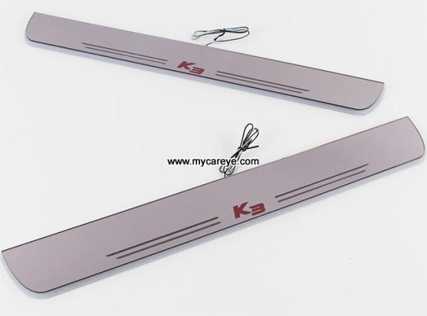 Kia K3 car led door courtesy logo lights auto Welcome Pedal for sale