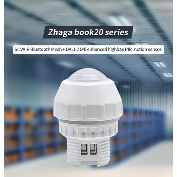 Zhaga Book20 Based SILVAIR BLE Mesh PIR Motion Sensor, DALI-2 Output, D4i compliant, Self-Contained 