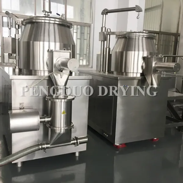 Pharmaceutical GHL High Shear Granulator  Automatic Wet Mixing and Granulating Machine