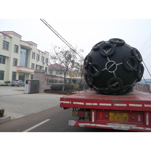 High Energy Absorption Pneumatic Marine Fender , Boat Dock Fenders And Bumpers