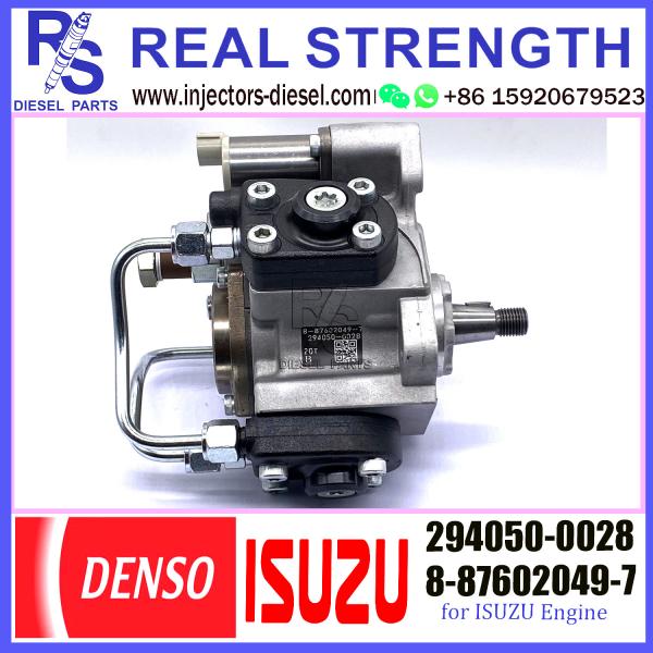 HP4 Common Rail Diesel Fuel Injection Pump 294050-0028 For ISUZU Engine 8-87602049-7