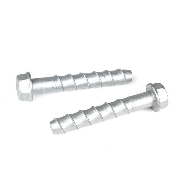 Stainless Steel Concrete Anchor Bolt 3/4x5'' Hex Washer Head Screw for Installation