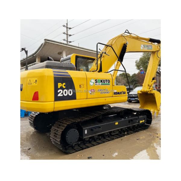 Used Komatsu Excavator PC200 Reliable Second-Hand Heavy Machinery For Construction & Mining