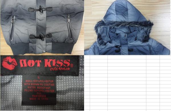 Apparel  Fashion Ladies padding jackets stocklots(ladies jackets, coats,tops)
