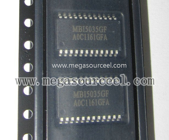 Integrated Circuit Chip MBI5035GF   ---- 16-Channel PWM-Embedded LED Driver