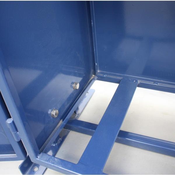 Recycling Outdoor Commercial Trash Cans Mild Steel Material OEM