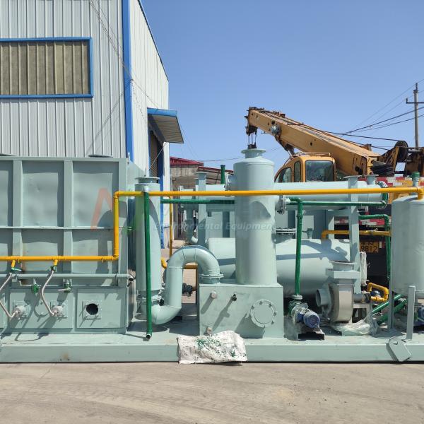 Waste Oil Refinery Equipment Small Distiller Pyrolysis Oil To Diesel Used Oil Recycle Machine