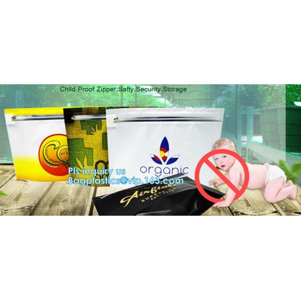 Запах придает непроницаемость 7 сумок Mil белых Mylar, повторно использует сумку алюминиевой фольги молнии доказательства запаха/прокатанные сумку/качество еды алюминиевой фольги