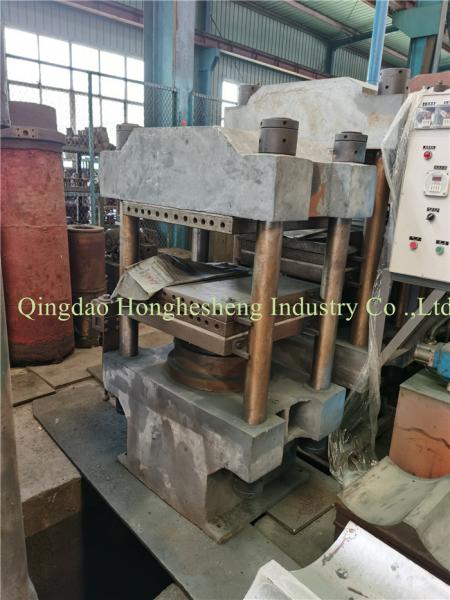 Rubber Floor Tile Making Machine Rubber Tile Vulcanizing Press Machine For Moulding