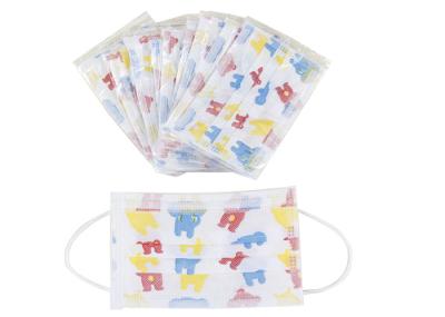 Single Use Kids Medical Face Mask , 95% BFE Children'S Disposable Face Masks