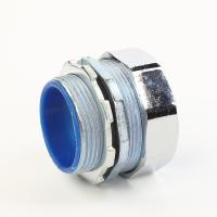 Adaptador flexível apertado líquido folheado a níquel em linha reta 1/2” - 4