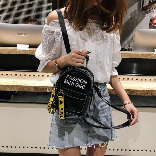 Transparent Jelly Small Bag Ladies New Ins Super Hot Backpack Female Korean Version Mini Cute Student Backpack