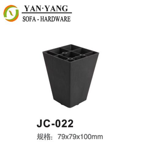 injection plastic sofa legs modern best factory price furniture sofa legs JC-022